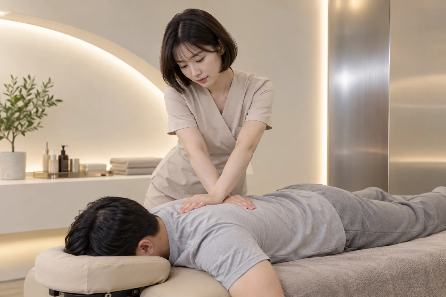 전문 방문 관리 장면 5